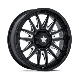 MSA Offroad Wheels – COMMANDER – Black – 15″x7″ 10mm – Summer Wheels – MA055BE15704010